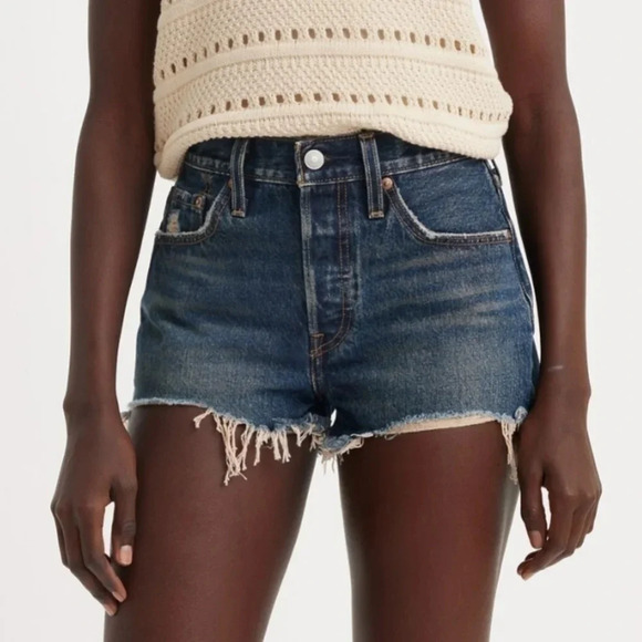 || 501 LEVIS || Daisy Duke cut-off's - Picture 1 of 8